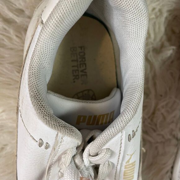 PUMA Smash Platform 3.0 Women’s Sneakers Style 390758-03 Peach White Size 7 - Picture 10 of 13